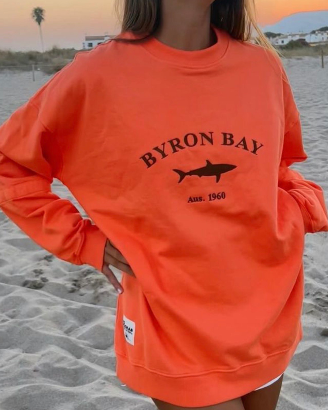 BYRON BAY - Oversized Washed Sweatshirt