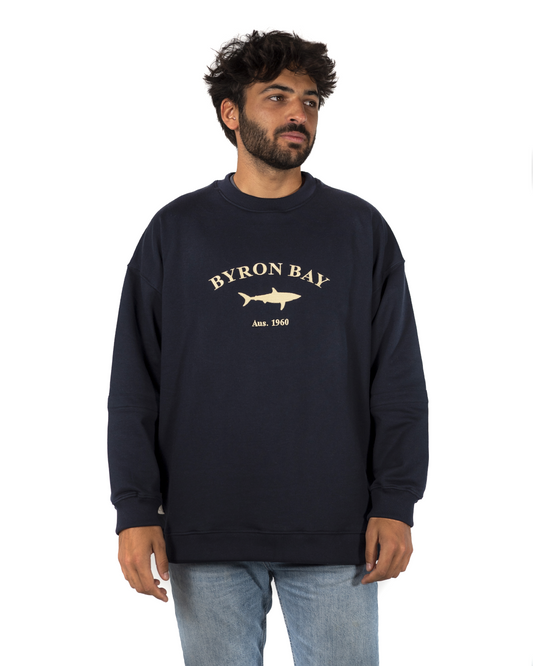 BYRON BAY Blue - Oversized Sweatshirt