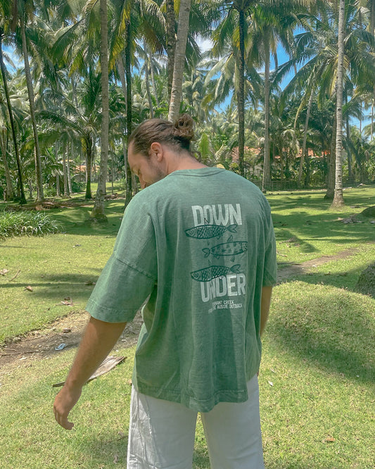 THE AUSSIE FISH TEE - short sleeve t-shirt