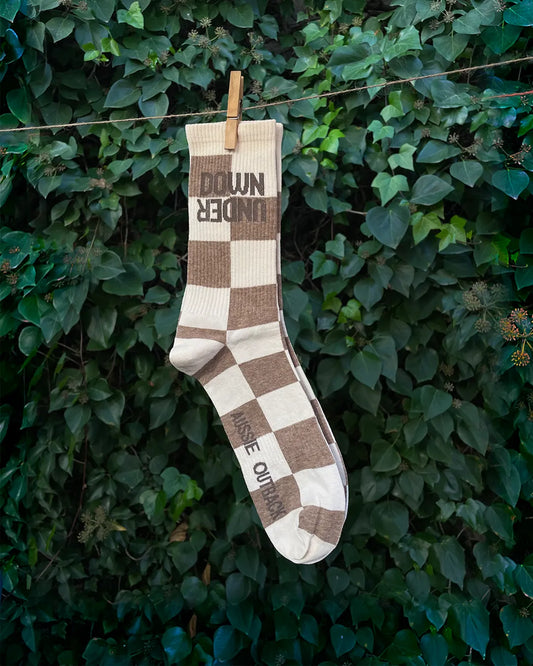 Aussie Outback SOCKS - Beige