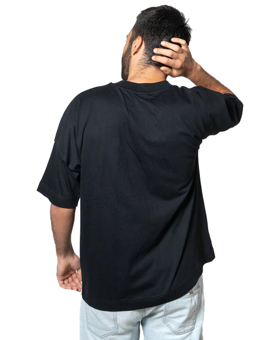 BASIC BLACK  - Camiseta manga corta